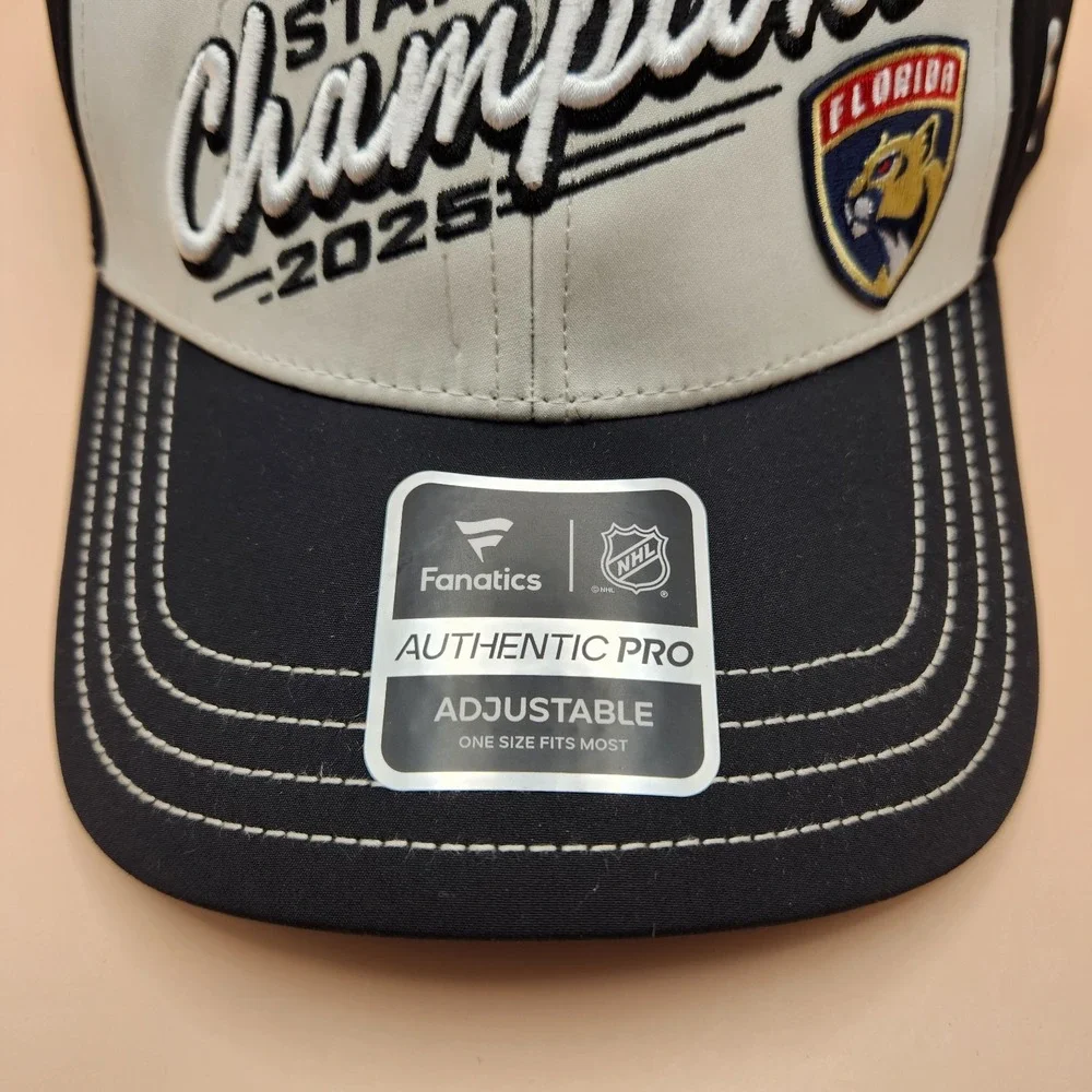 Florida Panthers‎ Fanatics 2025 Stanley Cup Champions Authentic Pro Hat OSFM